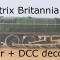Minitrix Britannia coreless motor and DCC upgrade