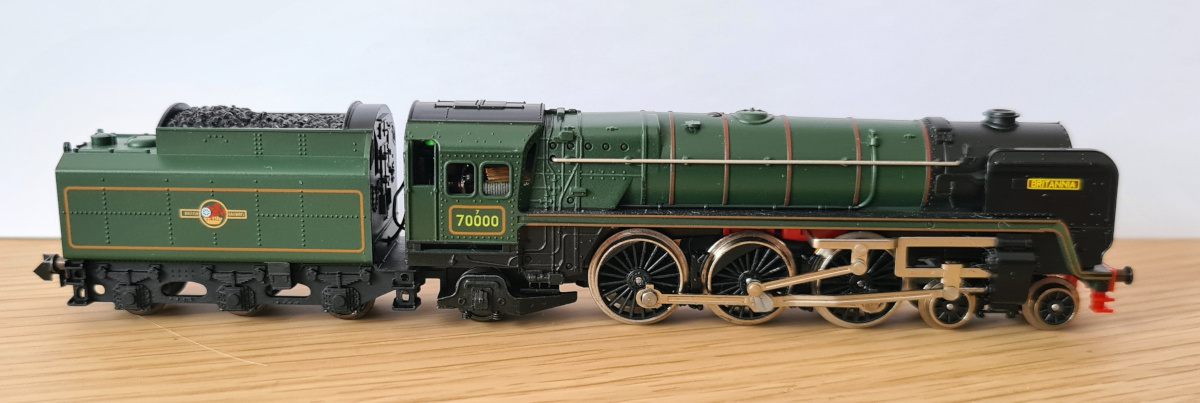 Britannia bravely awaiting surgery.